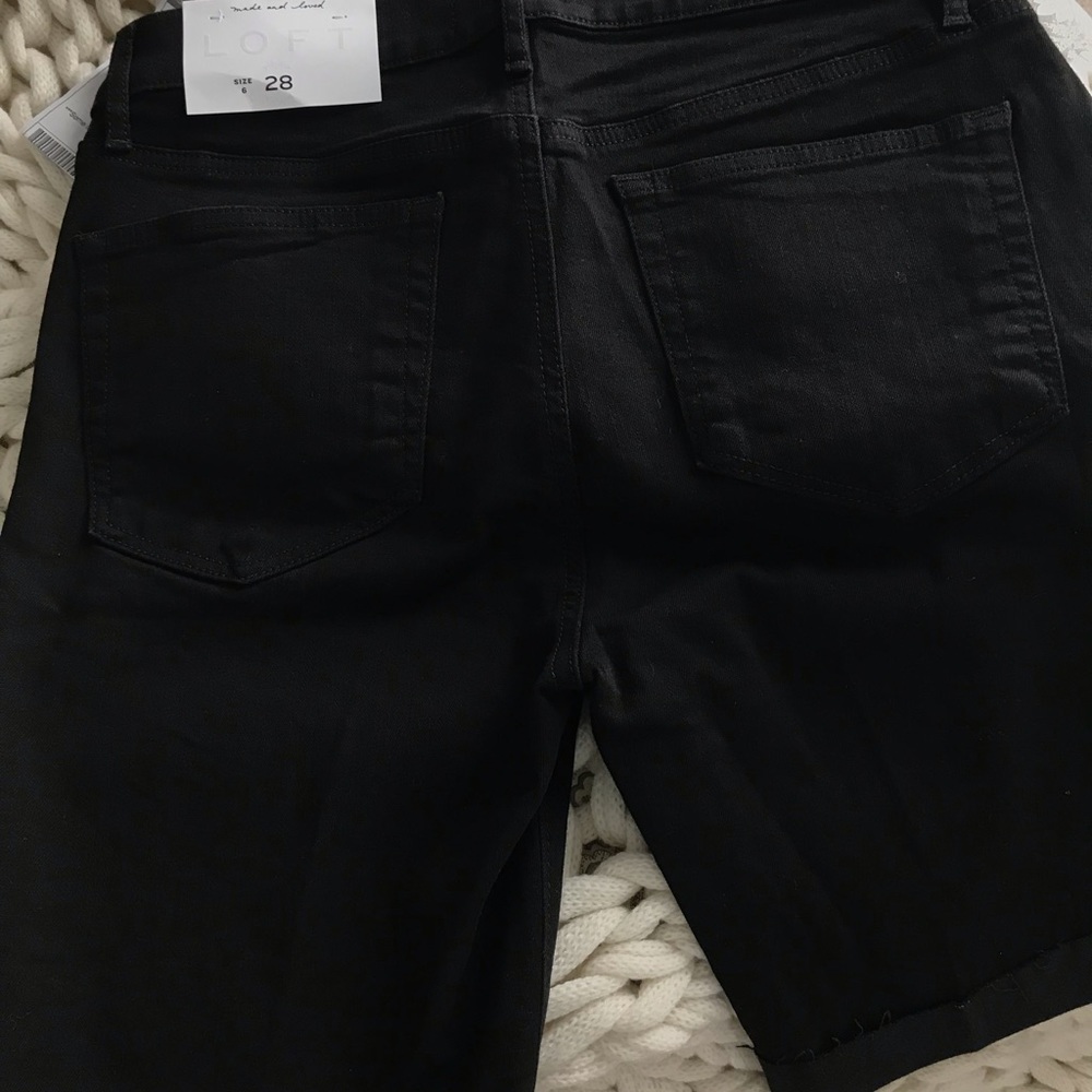 Loft New black Bermuda Short 6/28